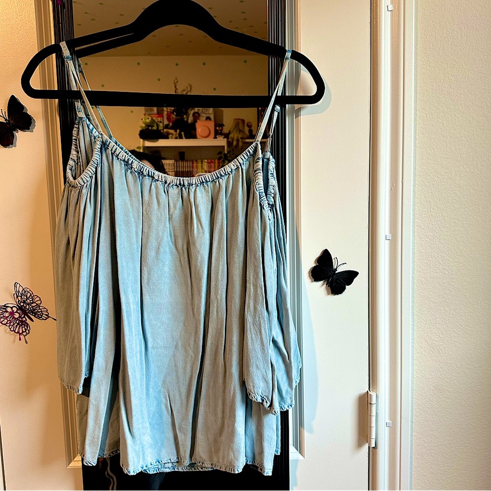 Denim shirt
